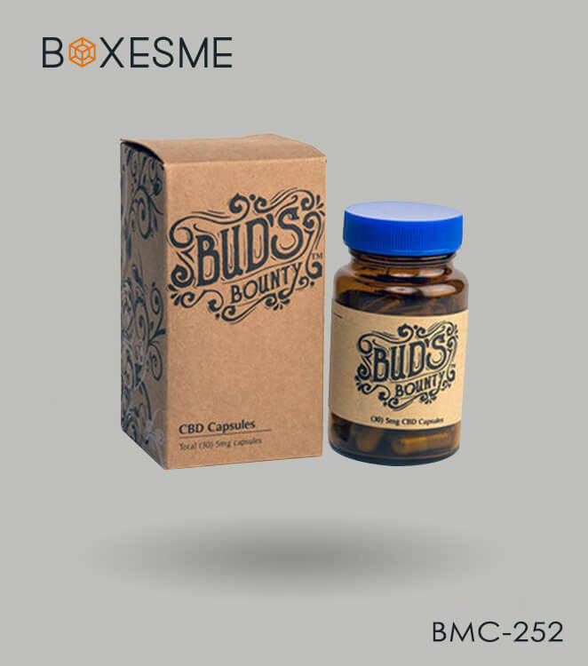 Custom CBD Capsules Packaging Boxes